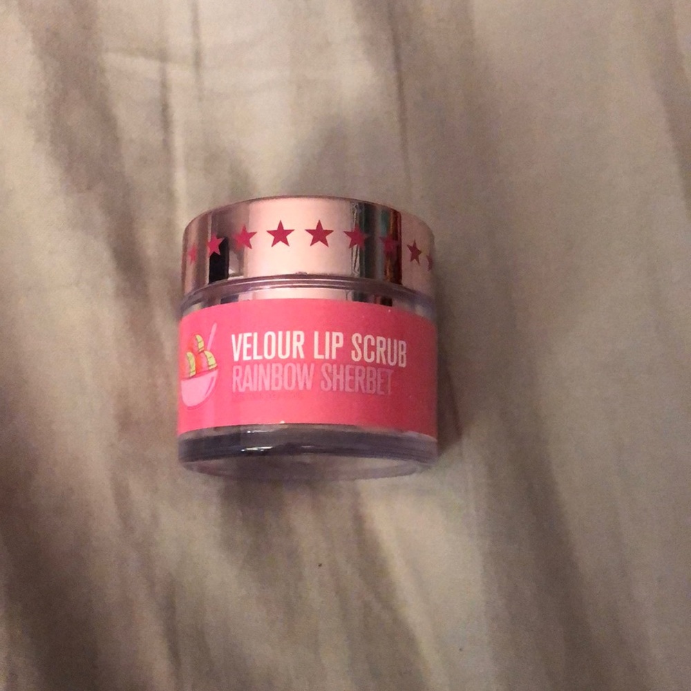 Jeffree Star lip scrub Rainbow Sherbet